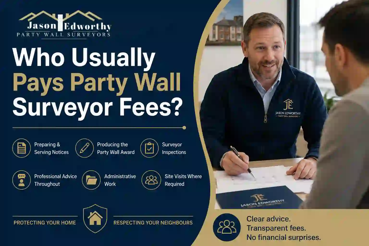 Who Usually Pays Party Wall Surveyor Fees Broadstairs?