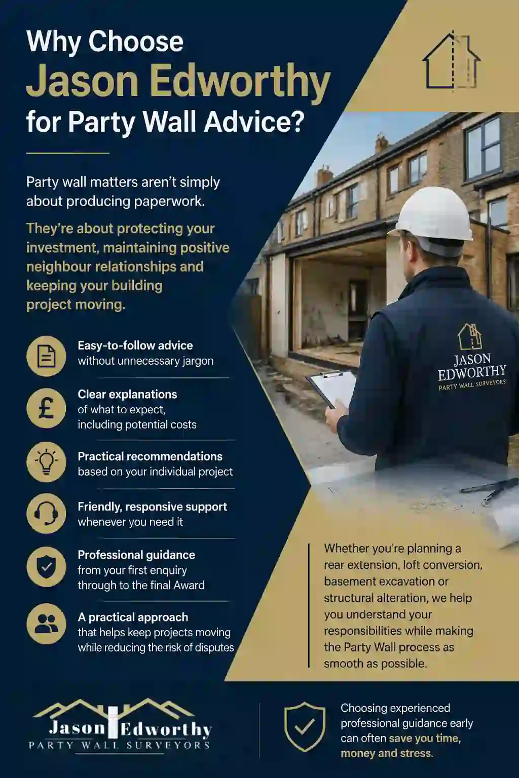 Why Choose Jason Edworthy for Party Wall Advice Broadstairs?